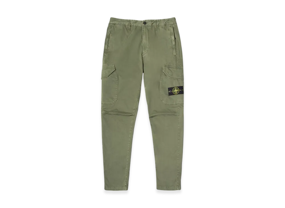 Stone Island 31304 Twill Cargo Pants - 20SS "Olive Green"