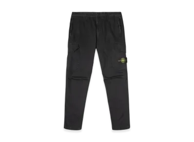 Stone Island 31304 Twill Cargo Pants - 20SS "Black"