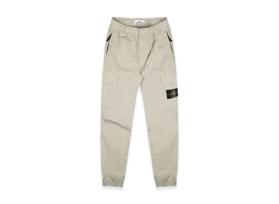 Stone Island 31303 Stretch Cotton Tela Paracadute Cargo Pants - 24SS "Sand"