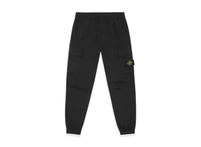 Stone Island 31303 Stretch Cotton Tela Paracadute Cargo Pants - 22SS "Black"