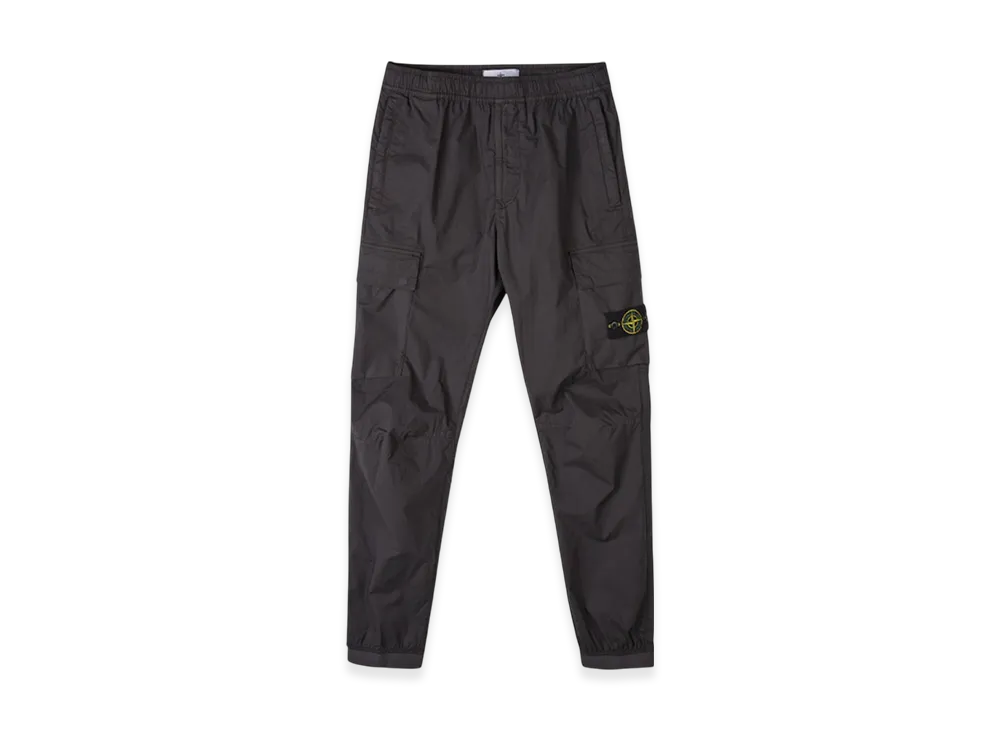 Stone Island 31303 Stretch Cotton Tela Paracadute Cargo Pants - 22SS "Dark Grey"