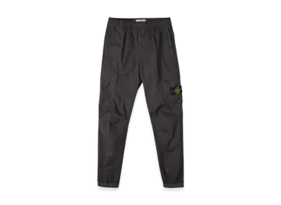 Stone Island 31303 Stretch Cotton Tela Paracadute Cargo Pants - 22SS "Dark Grey"