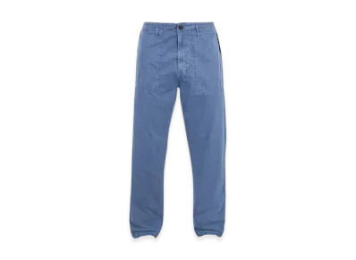 Stone Island 312WA Old Treatment Regular Fit Fatigue Pants - 24SS "Avio Blue"