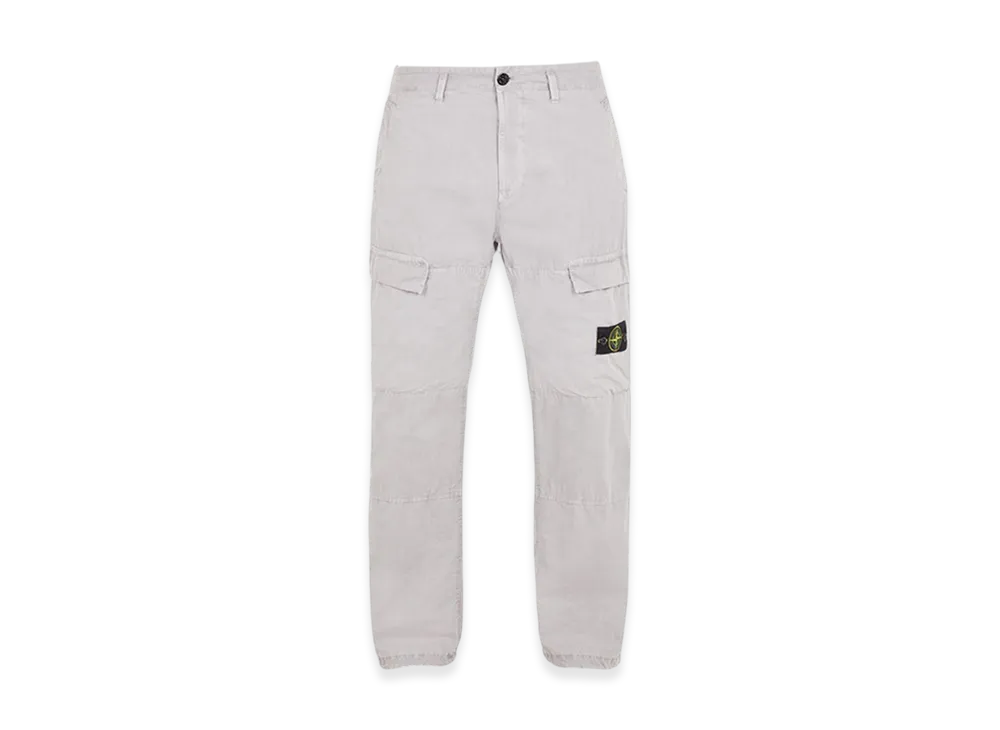 Stone Island 311WA Old Treatment Cargo Pants Comfort Fit - 24SS "Dust Grey"