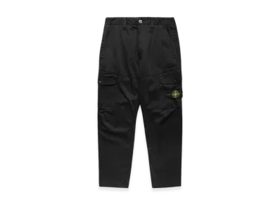 Stone Island 31012 Wappen Patch Cargo Pants - 24SS "Black"