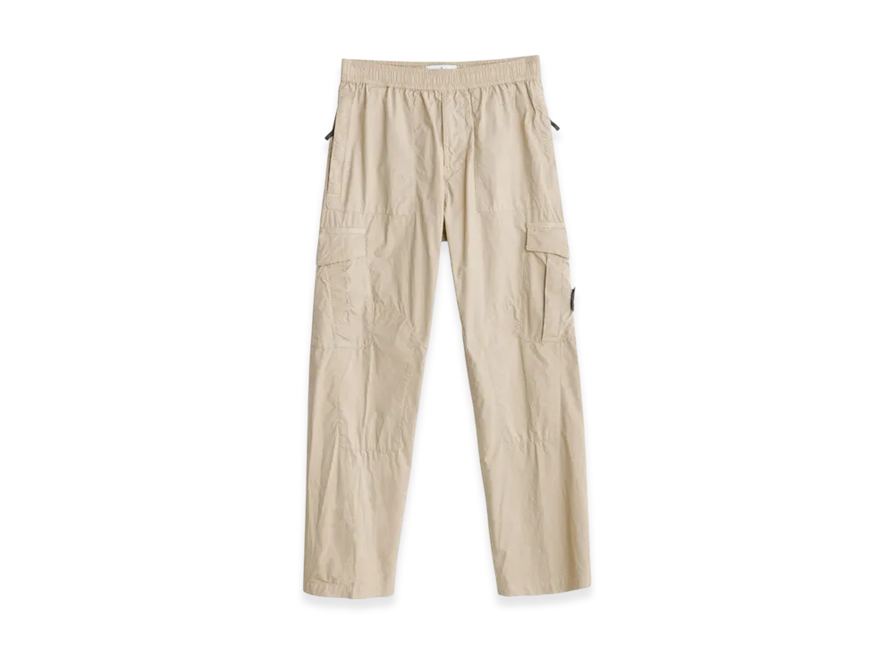 Stone Island 30803 Stretch Cotton Tela Paracadute Garment Dyed Cargo Pants - 23SS "Dove Grey"
