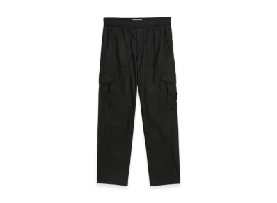 Stone Island 30803 Stretch Cotton Tela Paracadute Garment Dyed Cargo Pants - 23SS "Black"