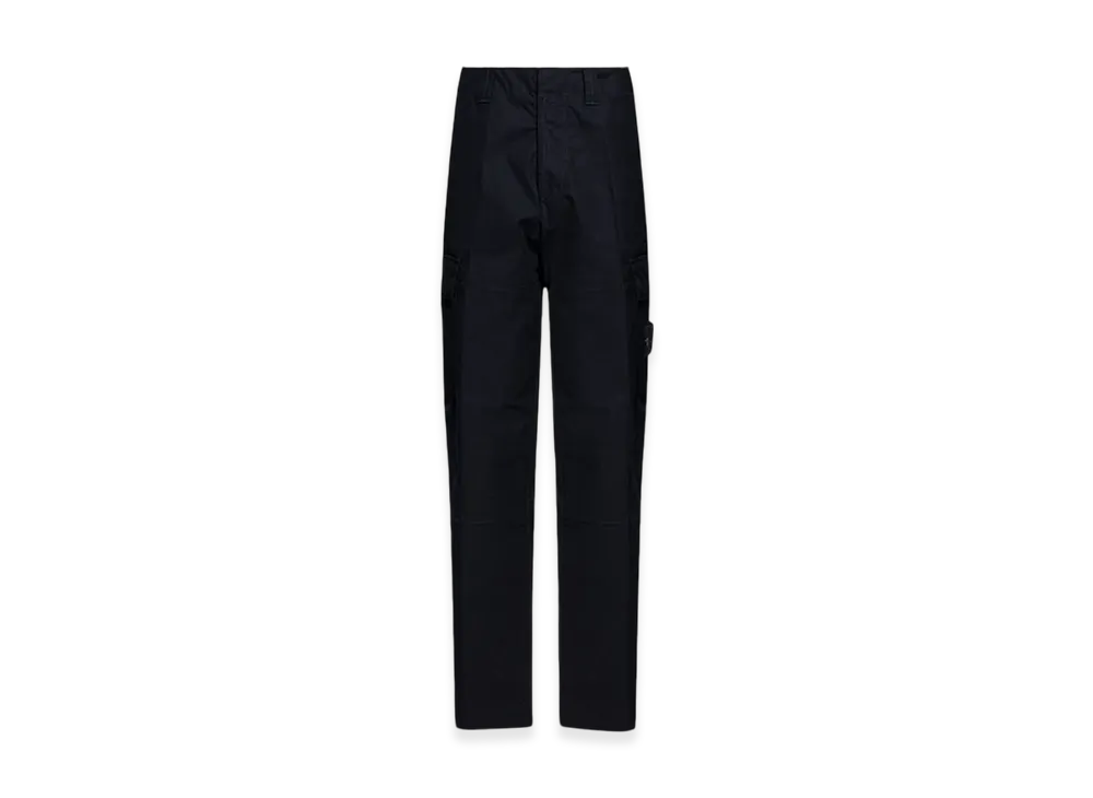 Stone Island 307F1 Ghost Piece O-Ventile Cargo Trousers - 23FW "Navy Blue"