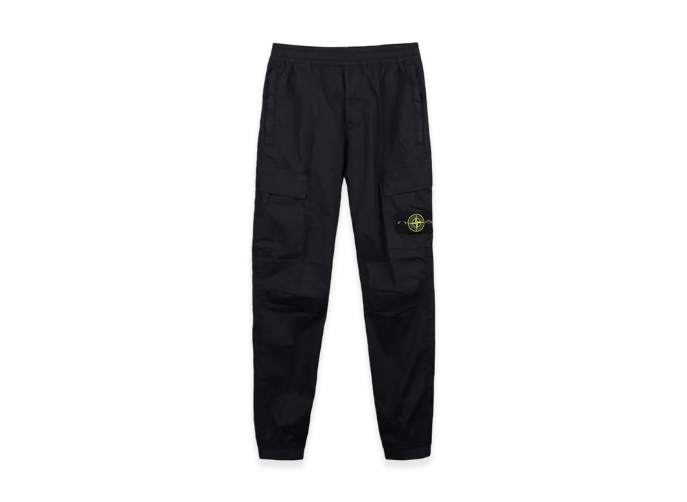 Stone Island 30719 Supima Cotton Twill Stretch-TC Cargo Pants - 22SS "Navy Blue"