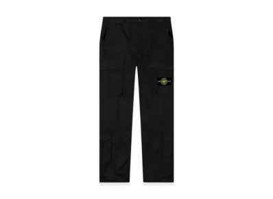 Stone Island 30719 Supima Cotton Twill Stretch-TC Cargo Pants - 22SS "Black"