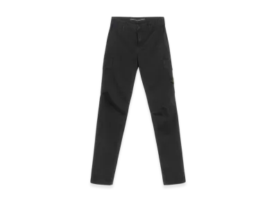 Stone Island 306L1 T.CO+OLD Stretch Broken Twill Cotton Cargo Trousers - 22FW "Black"