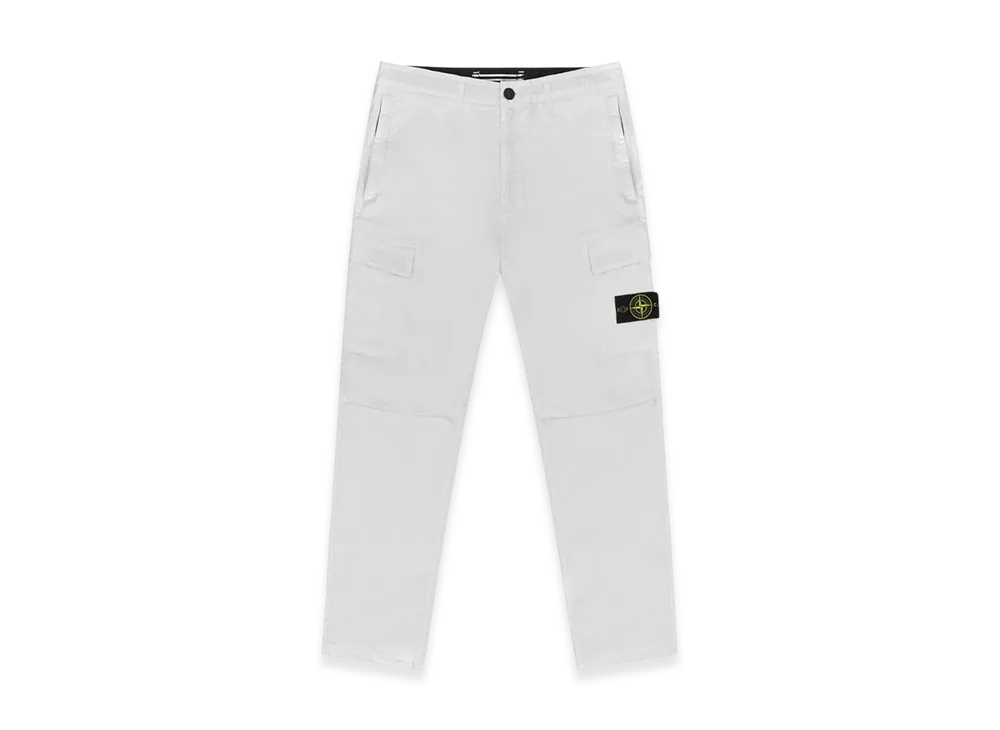 Stone Island 30519 Cargo Pants - 21SS "White"