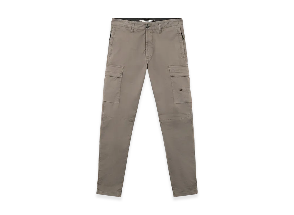 Stone Island 30410 Supima Cotton Twill Stretch TC Regular Tapered Fit Cargo Pants - 24FW "Walnut Brown"