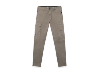 Stone Island 30410 Supima Cotton Twill Stretch TC Regular Tapered Fit Cargo Pants - 24FW "Walnut Brown"