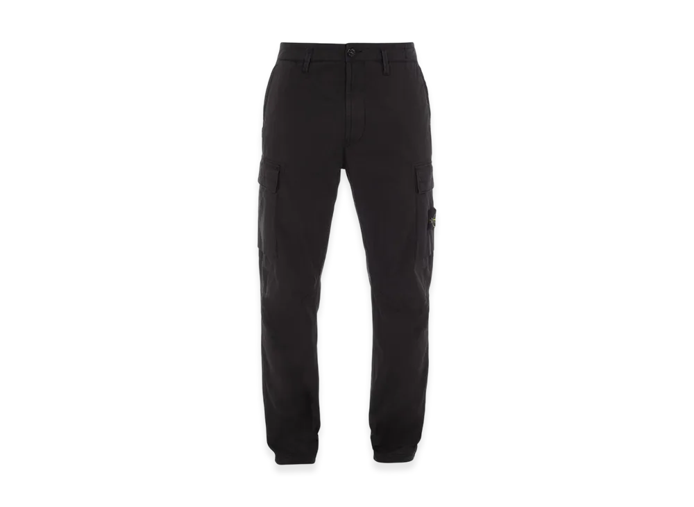 Stone Island 30410 Supima Cotton Cargo Pants - 23SS "Black"