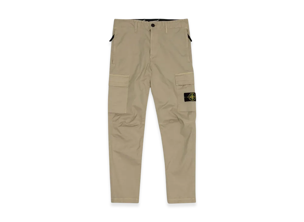 Stone Island 30410 Cotton Garment Dyed Cargo Pants - 22FW "Beige"
