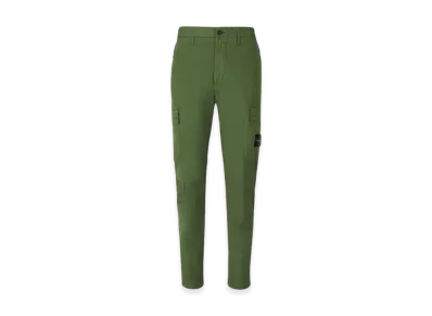 Stone Island 30410 Cotton Garment Dyed Cargo Pants - 22FW "Olive Green"