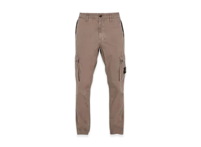 Stone Island 303WA Old Treatment Slim Fit Cargo Pants - 24SS "Dove Grey"