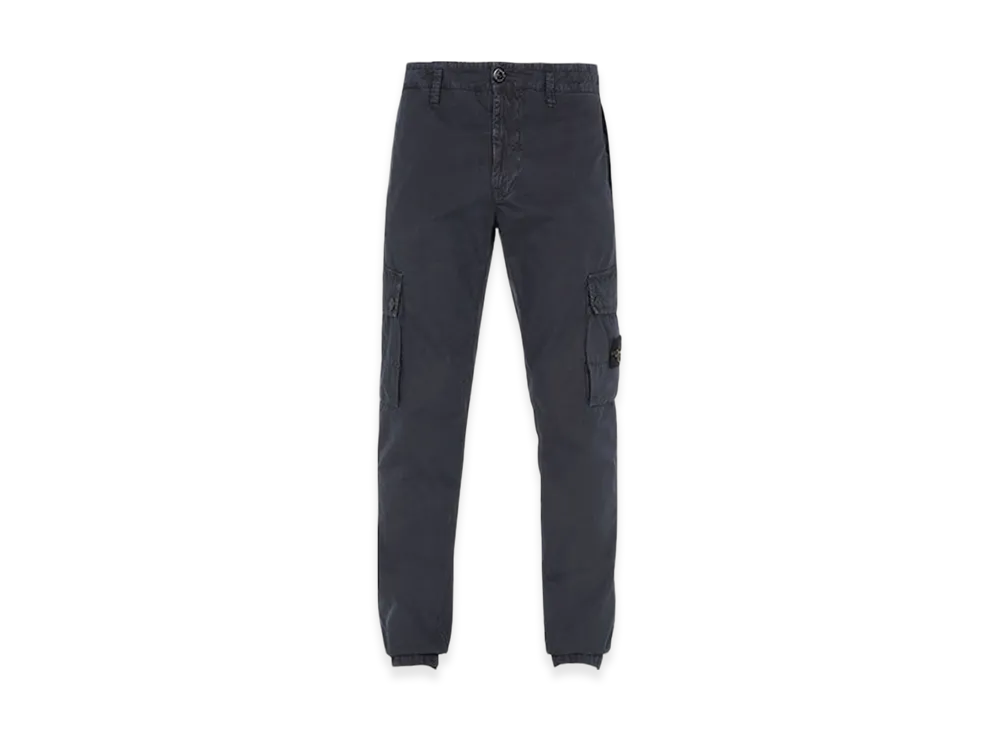 Stone Island 303WA Old Treatment Slim Fit Cargo Pants - 24SS "Steel Grey"
