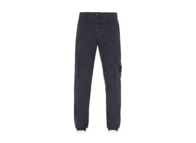 Stone Island 303WA Old Treatment Slim Fit Cargo Pants - 24SS "Steel Grey"
