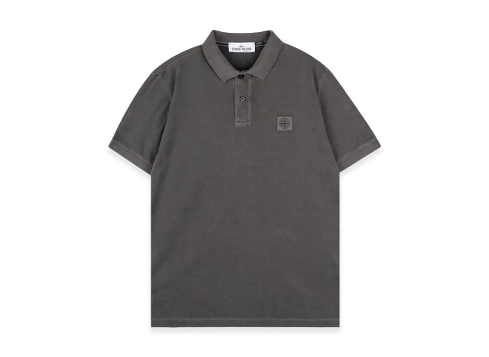 Stone Island 2SC67 Pigment Dyed Short Sleeve Polo Shirt - 23SS "Steel Grey"