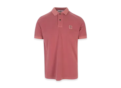 Stone Island 2SC67 Pigment Dyed Short Sleeve Polo Shirt - 23SS "Cyclamen"