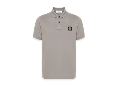 Stone Island 2SC17 Stretch Cotton Pique Polo Shirt - 24SS "Dove Grey"