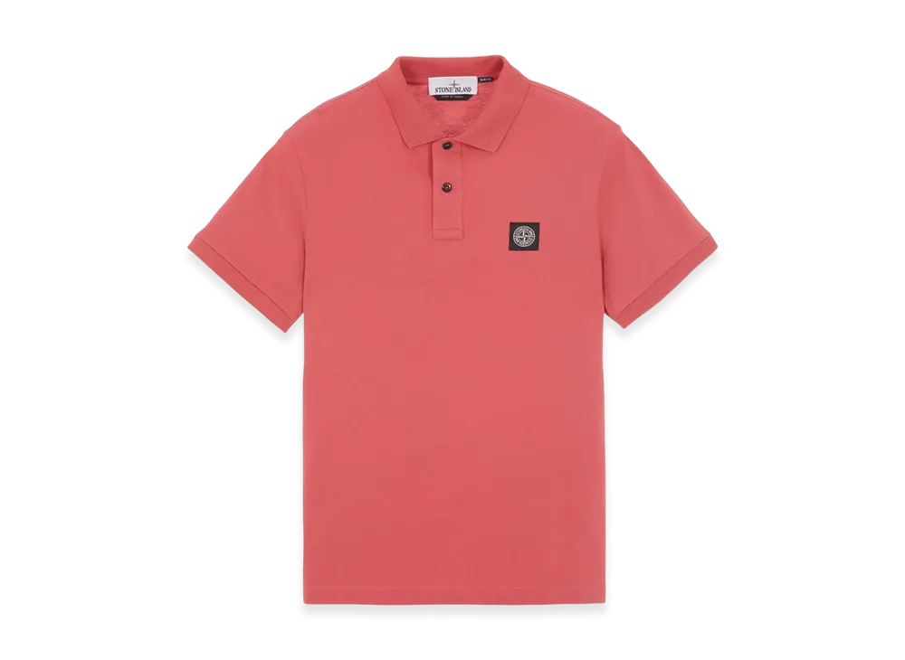 Stone Island 2SC17 Stretch Cotton Pique Polo Shirt - 23SS