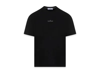 Stone Island 2RCE6 Camo One Print T-Shirt - 24SS "Black"