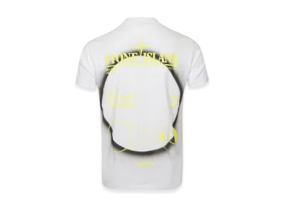 Stone Island 2NS97 30/1 Cotton Jersey Solar Eclipse Three Print Garment Dyed T-Shirt - 22SS "White"