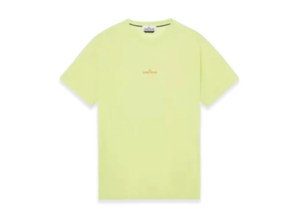 Stone Island 2NS94 Tricromia Three T-Shirt - 22SS "Lemon"