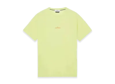 Stone Island 2NS94 Tricromia Three T-Shirt - 22SS "Lemon"