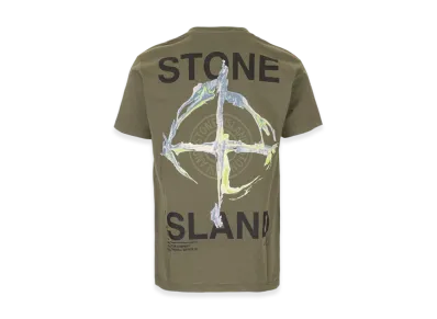 Stone Island 2NS85 Marble Three T-Shirt - 21SS "Olive Green"