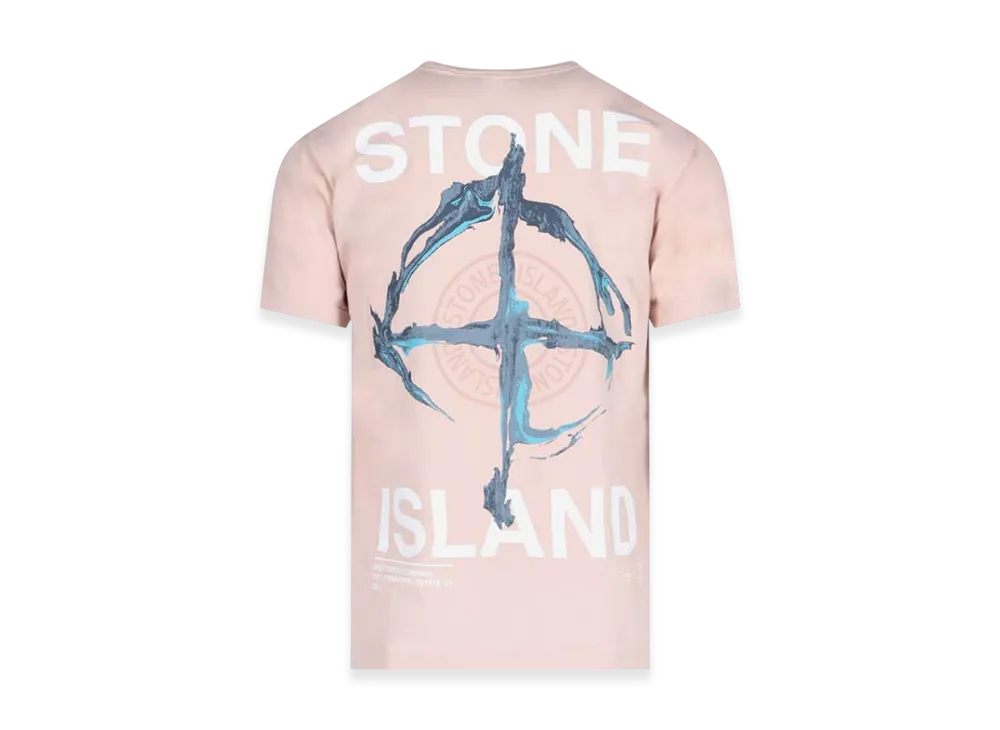 Stone Island 2NS85 Marble Three T-Shirt - 21SS "Antique Rose"