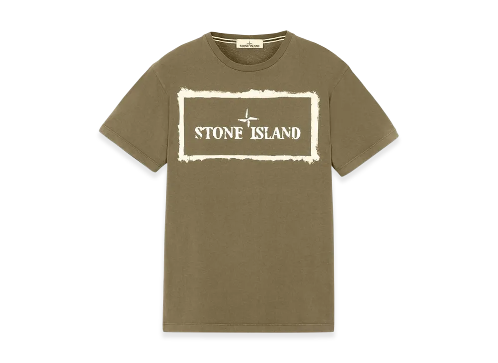 Stone Island 2NS80 Stencil One T-Shirt - 21SS "Olive Green"