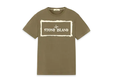 Stone Island 2NS80 Stencil One T-Shirt - 21SS "Olive Green"
