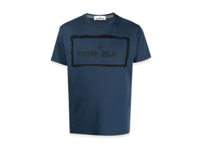 Stone Island 2NS80 Stencil One T-Shirt - 21SS "Avio Blue"
