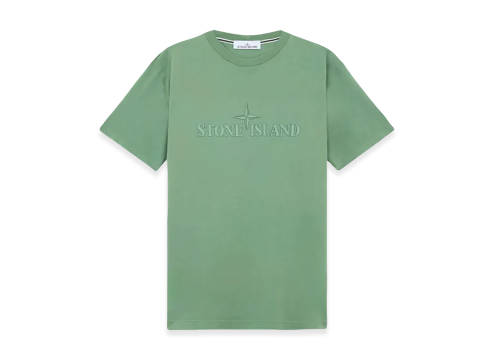 Stone Island 2NS80 Cotton Jersey T-shirt - 24FW "Sage Green"