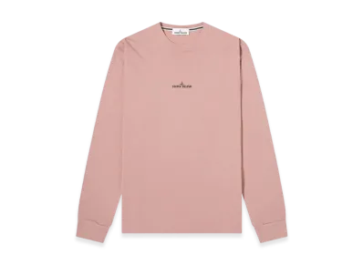 Stone Island 2ML82 Stencil Three Long Sleeve T-Shirt - 21SS "Rose Pink"
