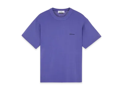 Stone Island 22379 Short Sleeve Cotton T-Shirt - 24SS "Lavender"