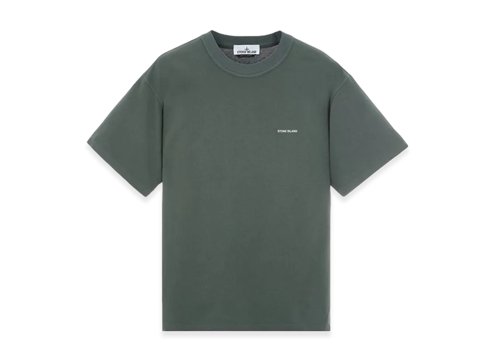 Stone Island 22379 Short Sleeve Cotton T-Shirt - 24SS "Musk Green"