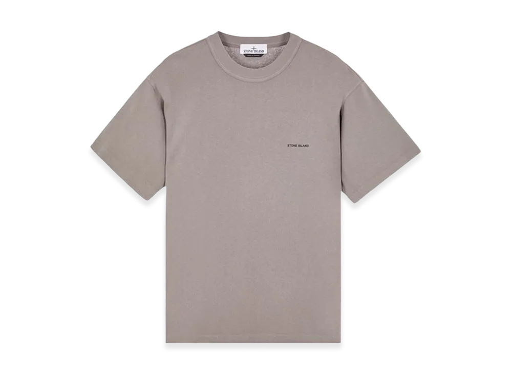 Stone Island 22379 Short Sleeve Cotton T-Shirt - 24SS "Dust Gray"