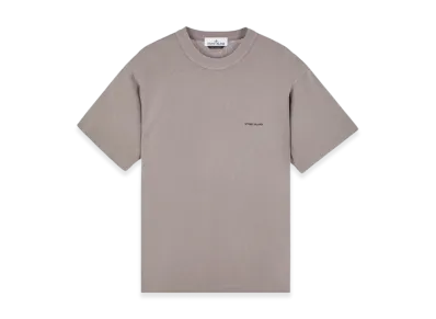 Stone Island 22379 Short Sleeve Cotton T-Shirt - 24SS "Dust Gray"