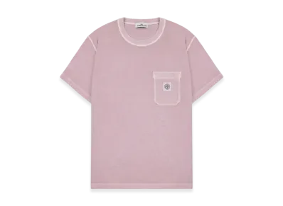 Stone Island 21957 Fissato Treatment T-Shirt - 22SS "Rose Quartz"