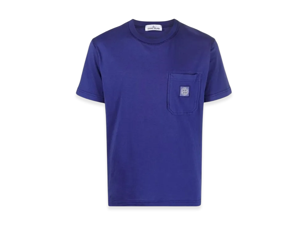 Stone Island 21957 Fissato Treatment T-Shirt - 22SS "Bluette"