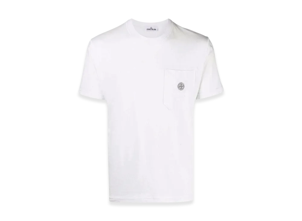 Stone Island 21957 Fissato Treatment T-Shirt - 22SS "Ice"