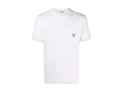 Stone Island 21957 Fissato Treatment T-Shirt - 22SS "Ice"
