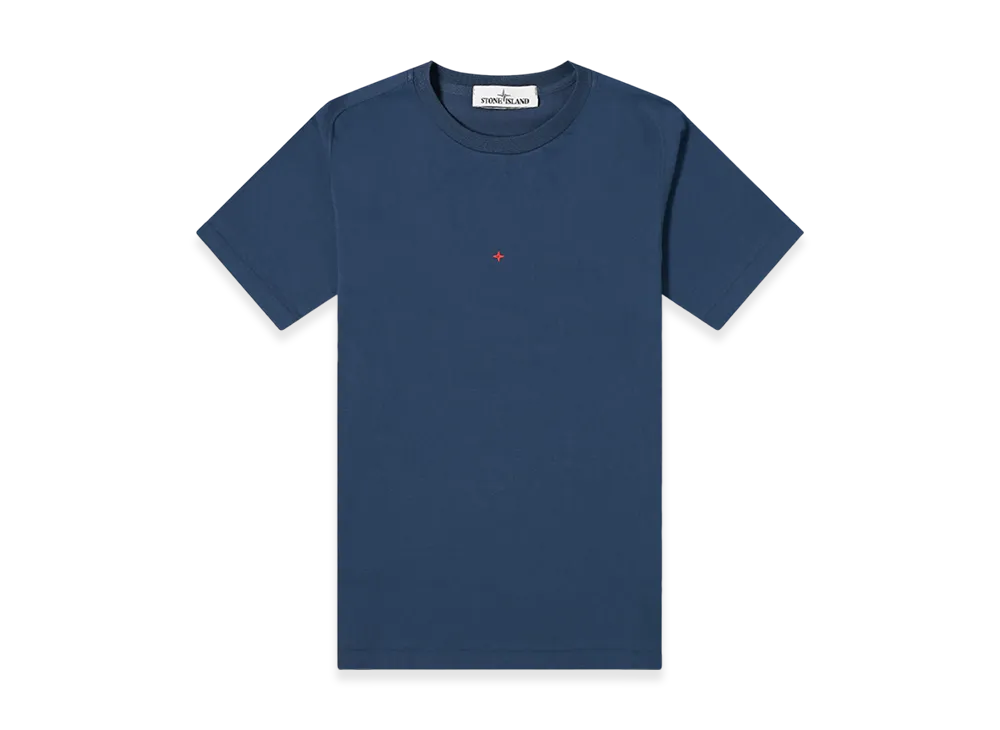 Stone Island 216X3 Logo T-Shirt - 21SS "Avio Blue"