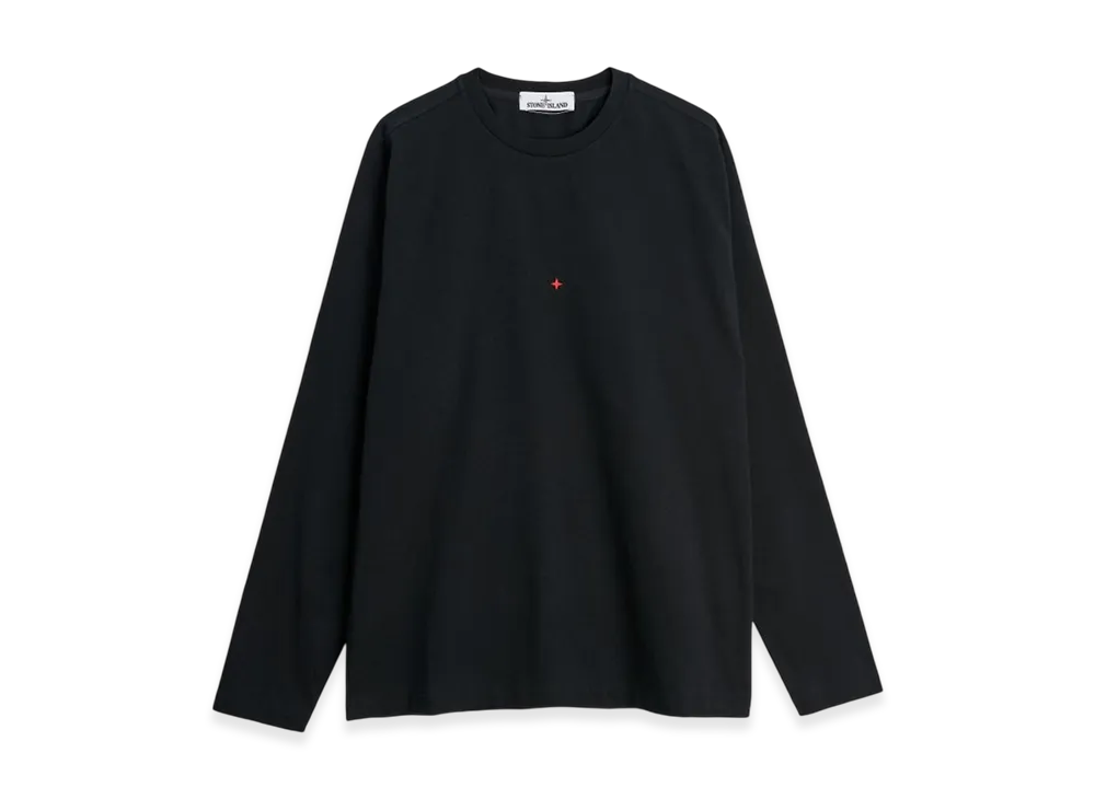 Stone Island 215X3 Marina Long Sleeve T-Shirt - 21SS "Black"