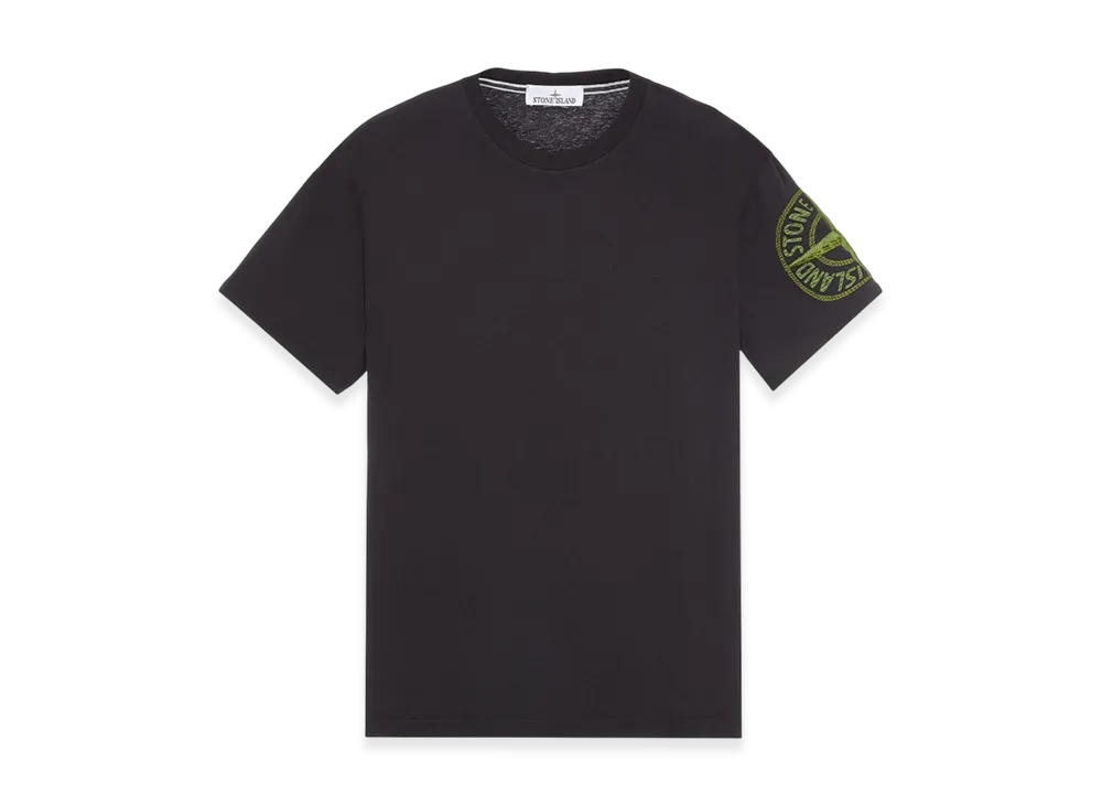 Stone Island 21578 20/1 Stitches One Embroidery T-Shirt - 23SS "Black"